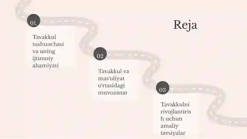 Tavakkalchilikka bo’lgan munosabat 2