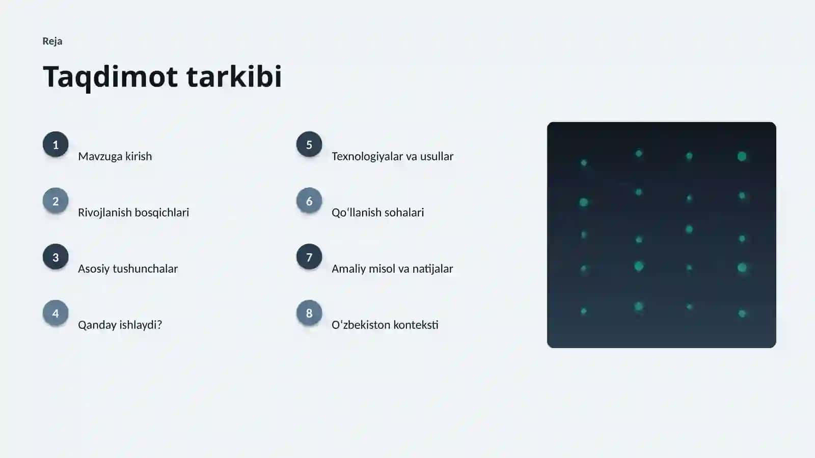 SUNʼIY INTELLEKT • PROFESSIONAL TAQDIMOT 2
