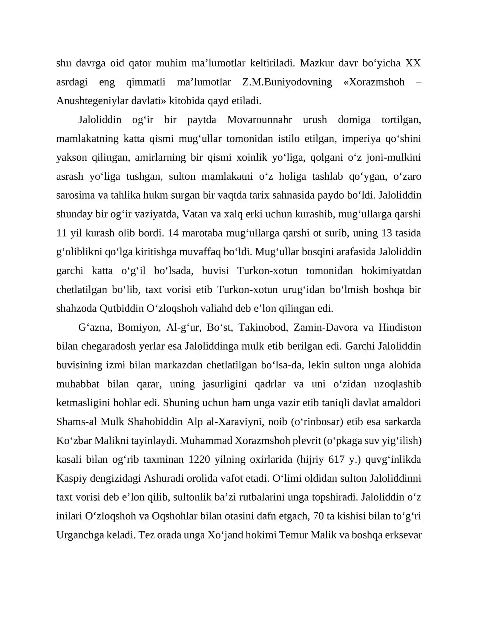 2-mavzu: O‘zbekistonda mustaqillik g‘oyalarining tarixiy asoslari 2
