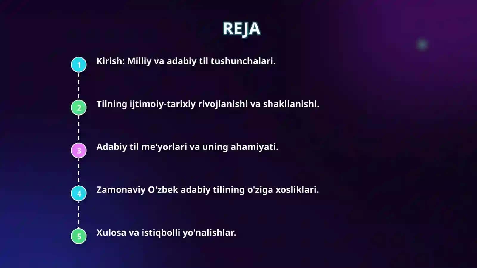 Milliy til va adabiy til 2