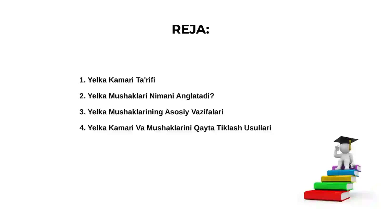 Yelka kamari va yelka mushaklari 2