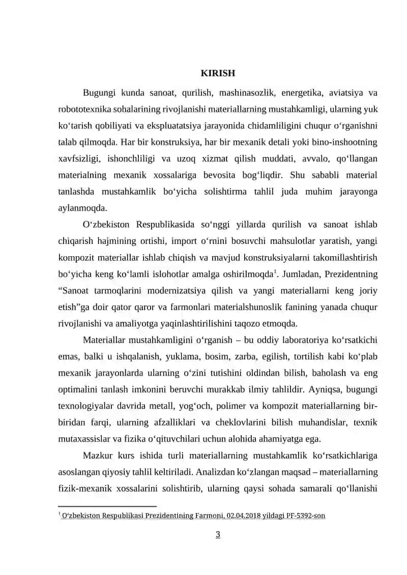 MUSTAHKAMLIKKA DOIR MURAKKAB YASSI KONSTRUKSIYALAR TAHLILI 2