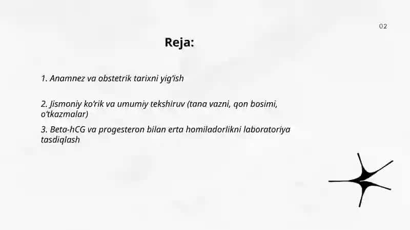 Homiladorlarni tekshirish usullari 2