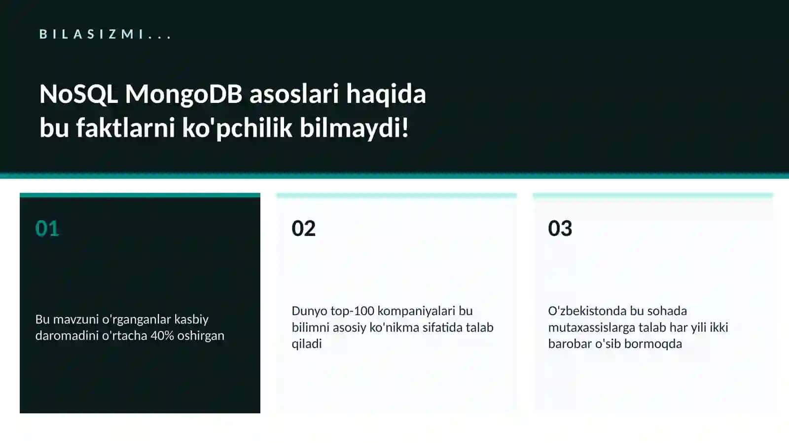 NoSQL MongoDB asoslari 2