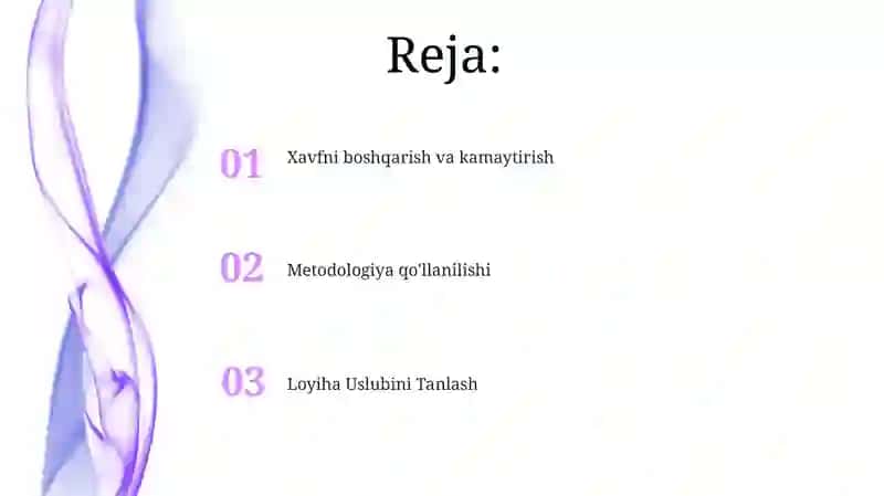 Loyiha uslubi 2