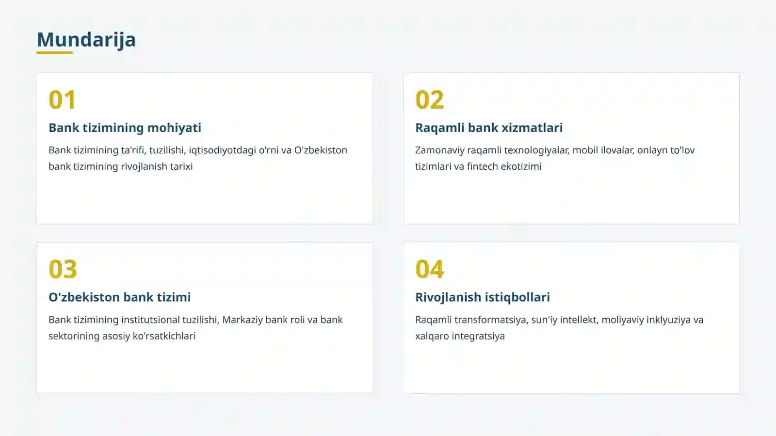Hozirgi jamiyatning bank tizimi 2