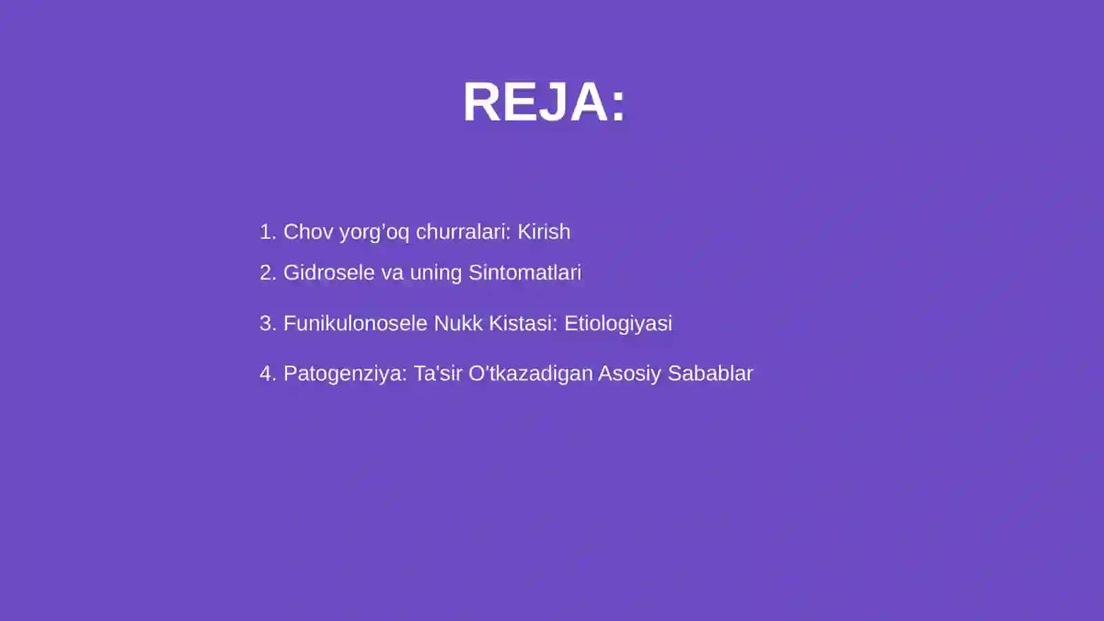 Chov yorg’oq churralari 2