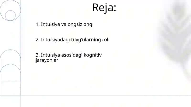 Sezgilarning psixologik asosi 2