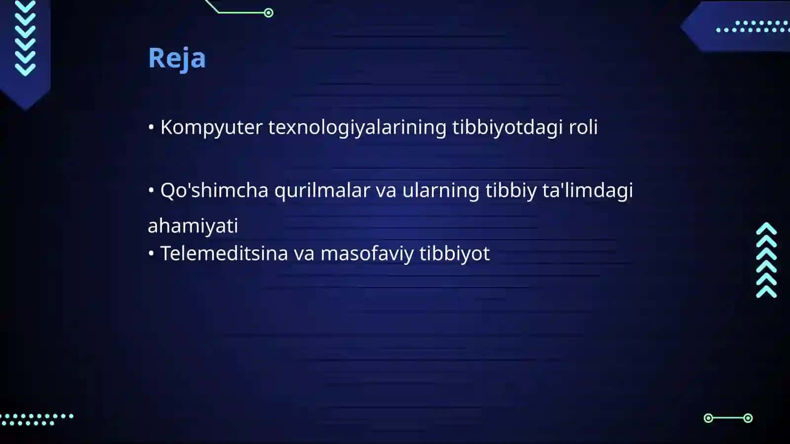 Tibbiyotda kompyuter texnologiyalari 2