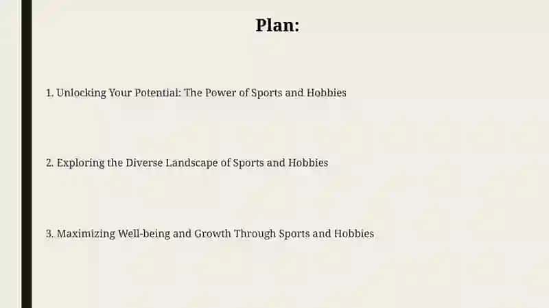 Defining Sports and Hobbies: A World of Activities 2