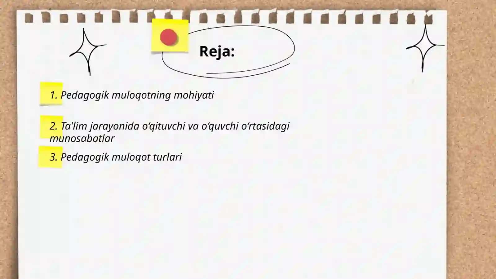 Pedagogik faoliyatda muloqot 2