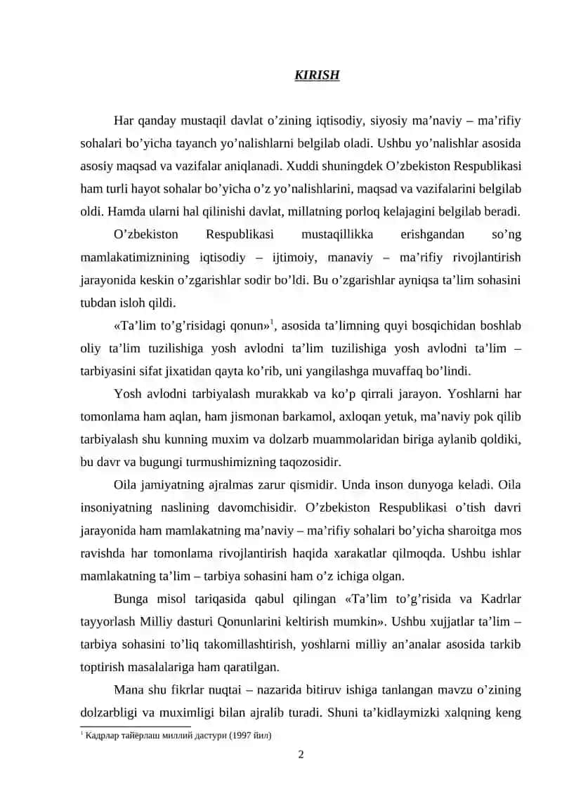 Ta'lim to'g'risidagi qonun 2