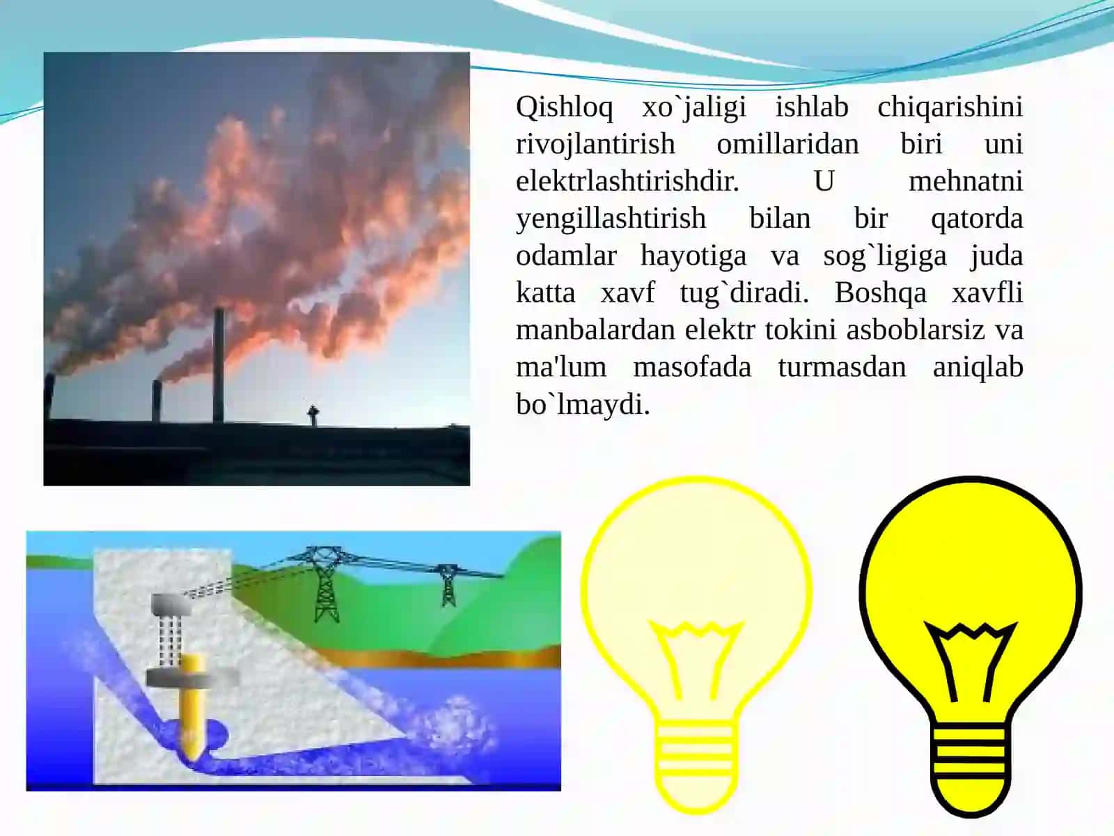Elektor bilan ishlaganda havfsizlik choralari 2