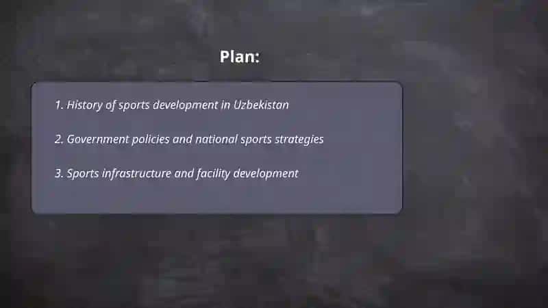 The development of sports in Uzbekistan 2
