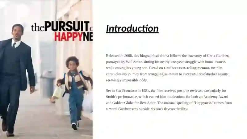 The pursuit off happiness 2