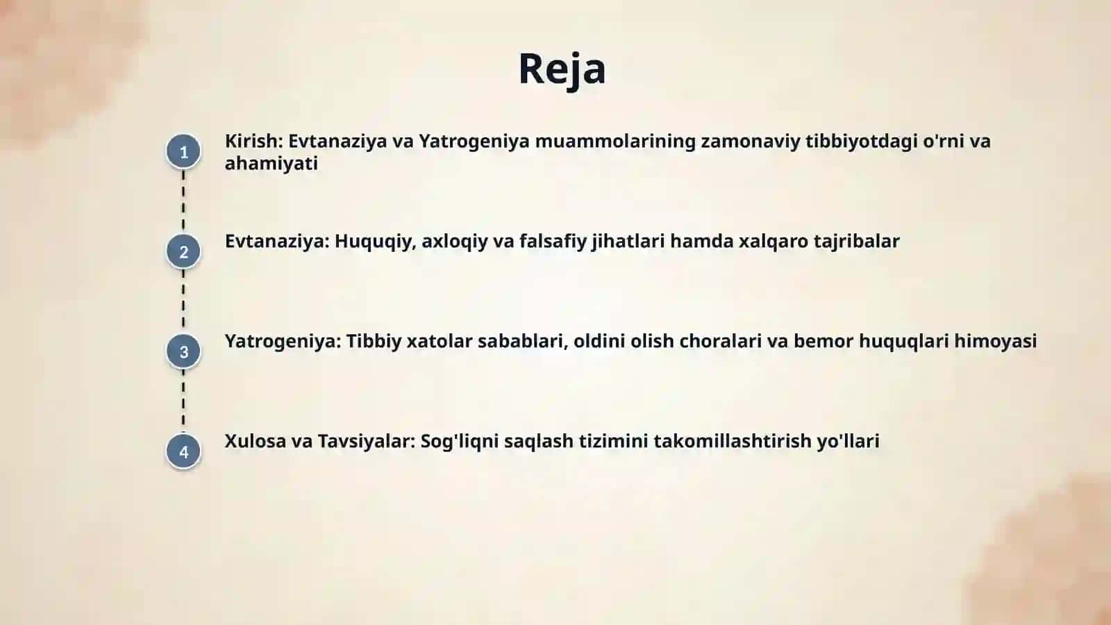 Evtanaziya muammolari va yatrogeniya 2