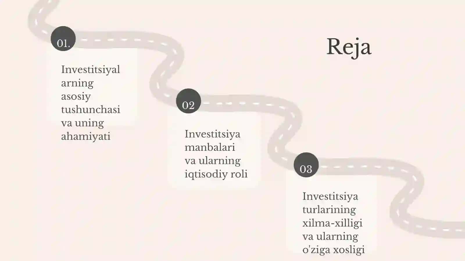 Investitsiyalarning mohiyati, manbalari va turlari 2