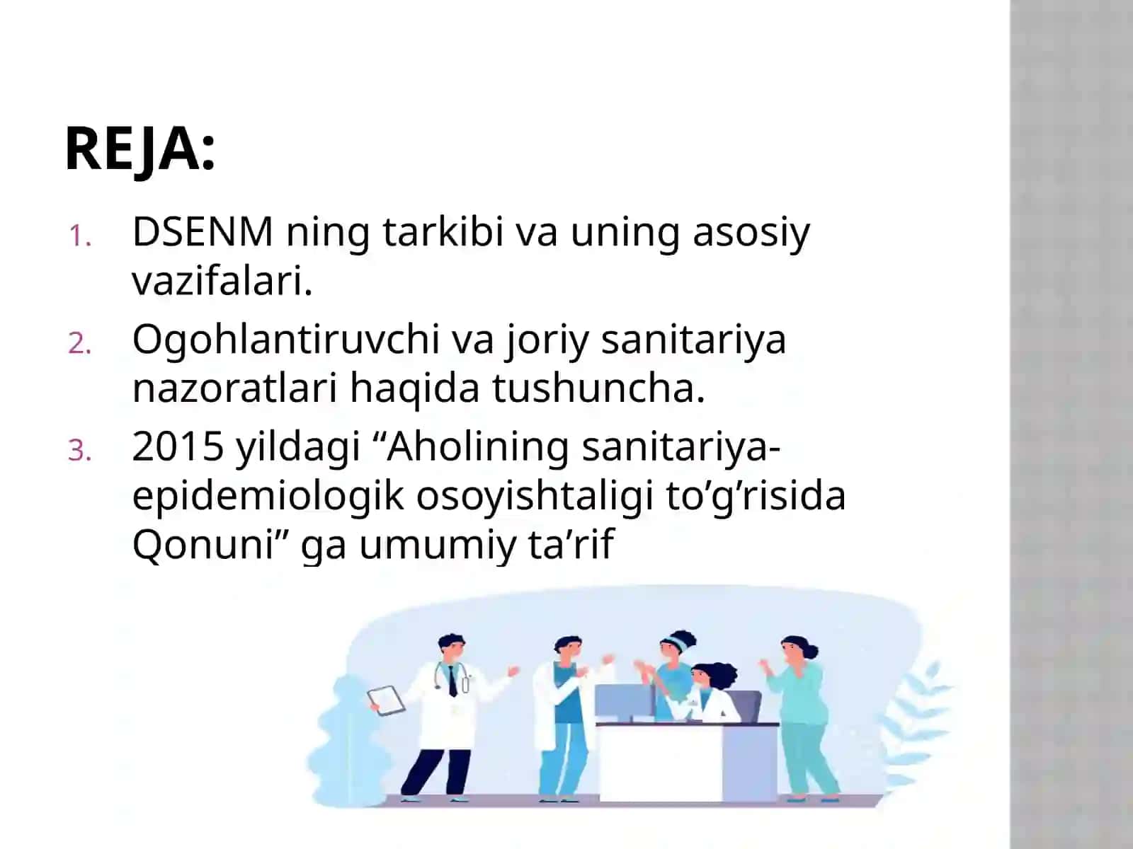 DSENM ning tarkibi va uning asosiy vazifalari 2