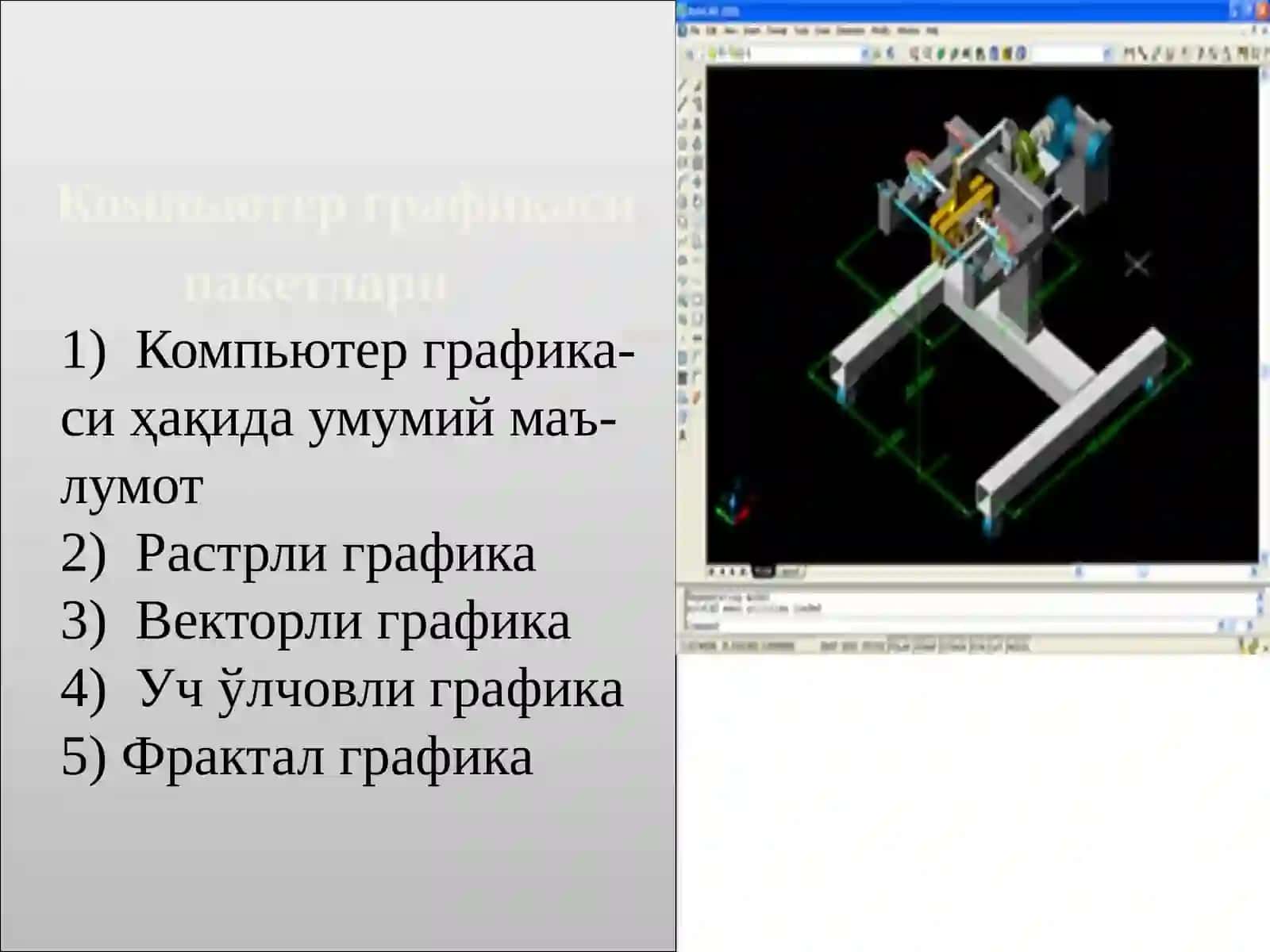 Компьютерграфикаси пакетлари 2
