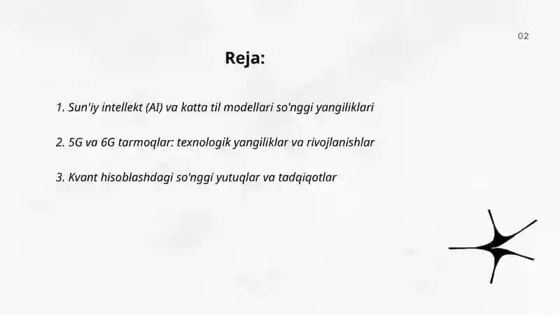 Raqamli texnologiyalardagi eng so'ngi yangiliklar 2