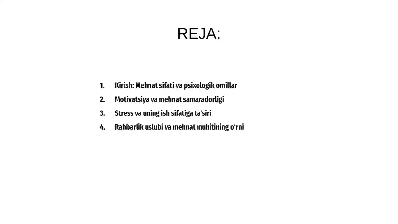 Mehnat sifatini taʼminlashning psixologik omillari 2