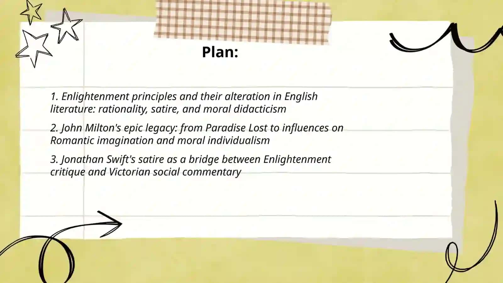 Major Transformations in English Literature 2