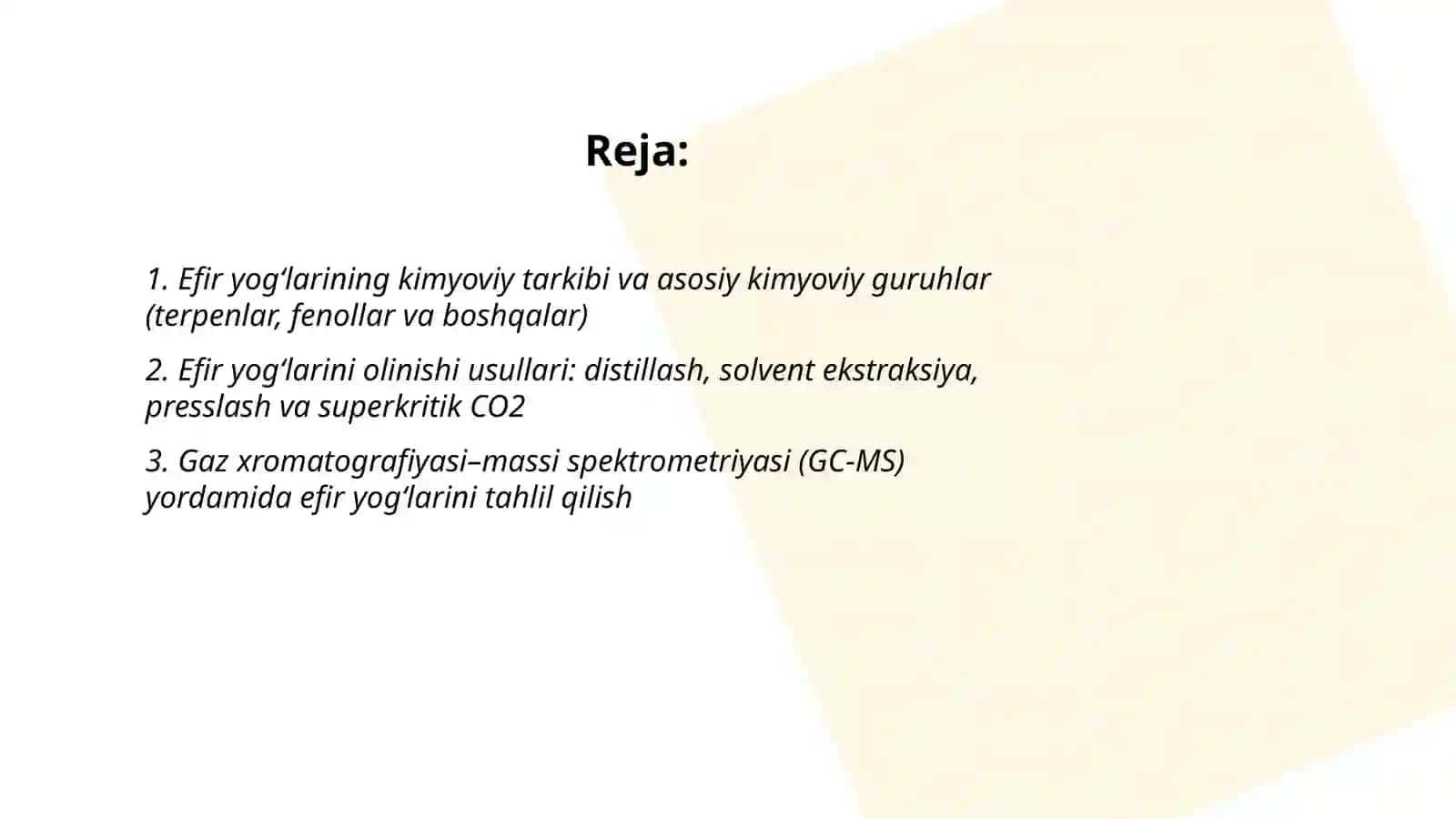 Efir yogʻlari 2