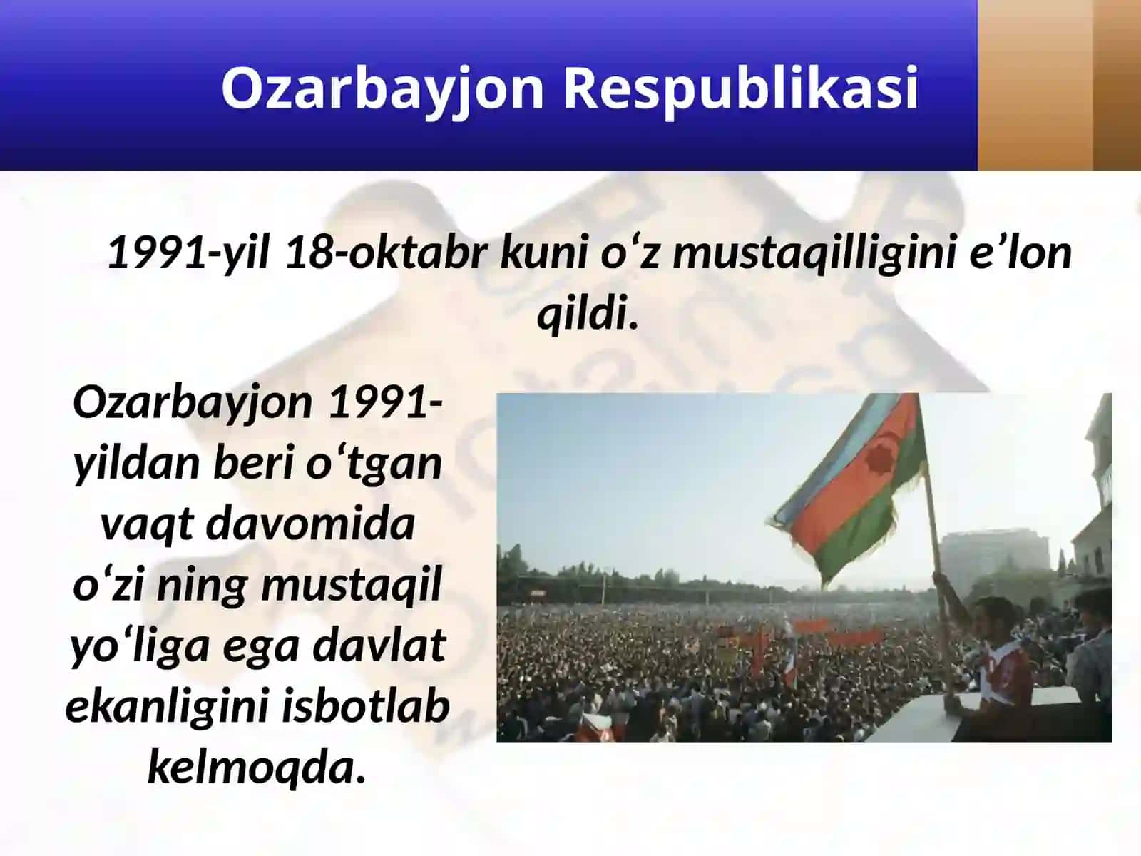 1991 – 2017-yillarda Kavkazorti davlatlari 2