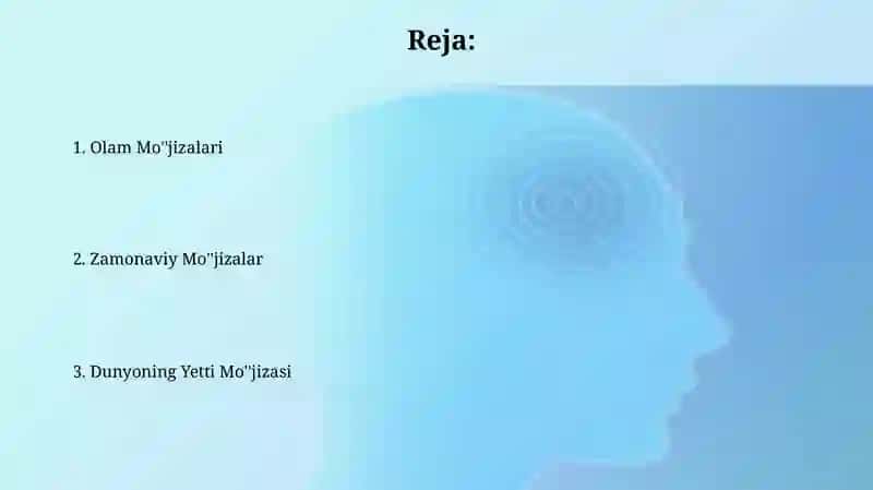 Olam Mo'jizalari 2