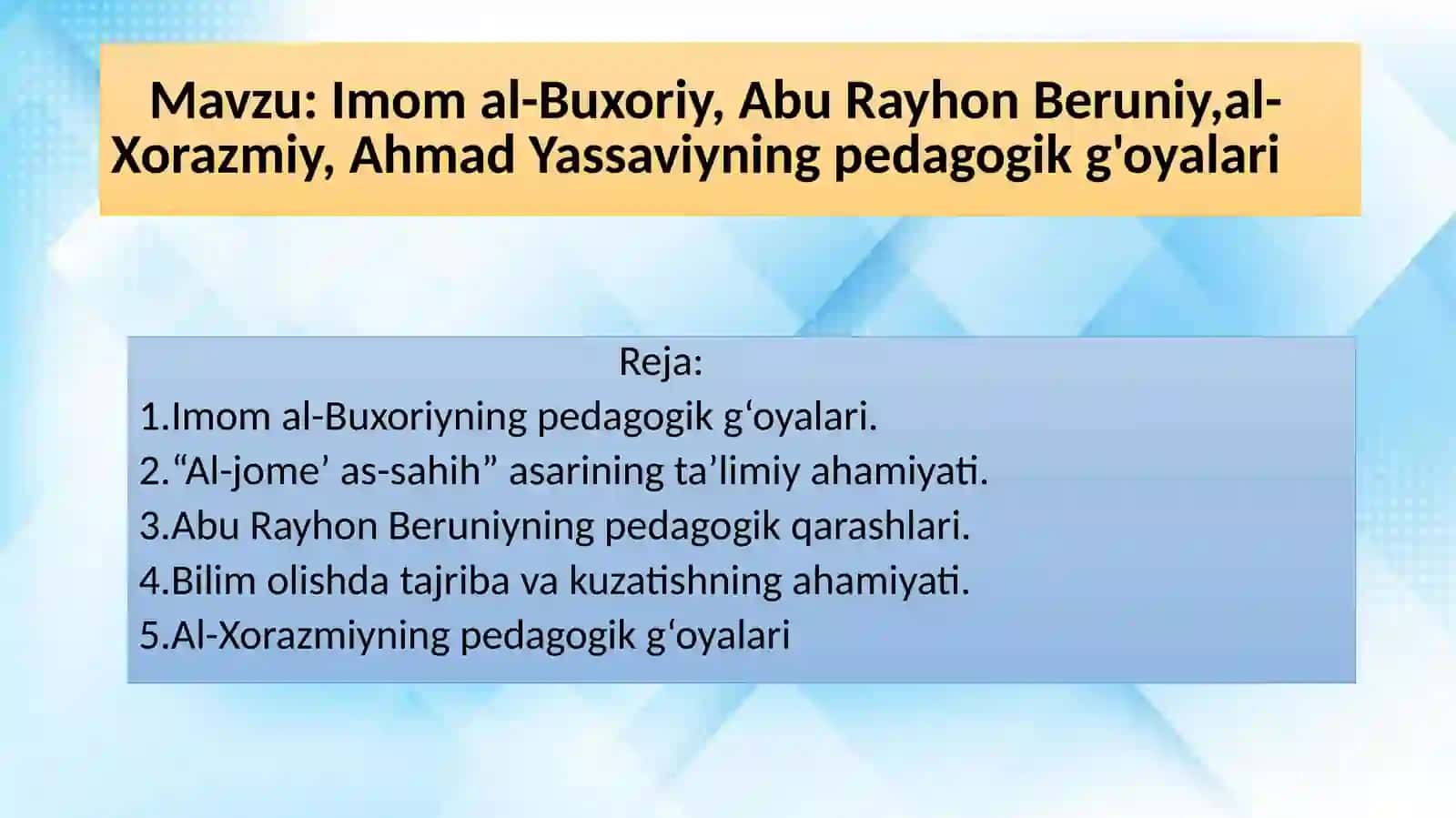Pedagogika taʼlimi yoʻnalishi25.24 - guruhtalabasi 2