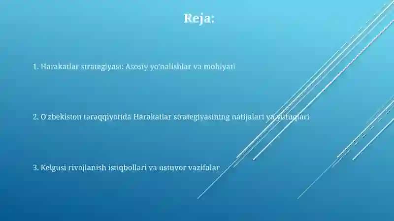 Harakatlar Strategiyasi 2