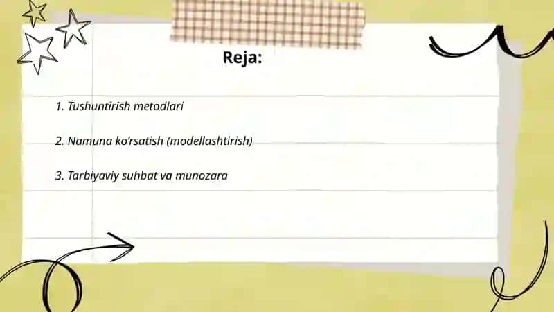 Tarbiyaning umumiy metodlari 2
