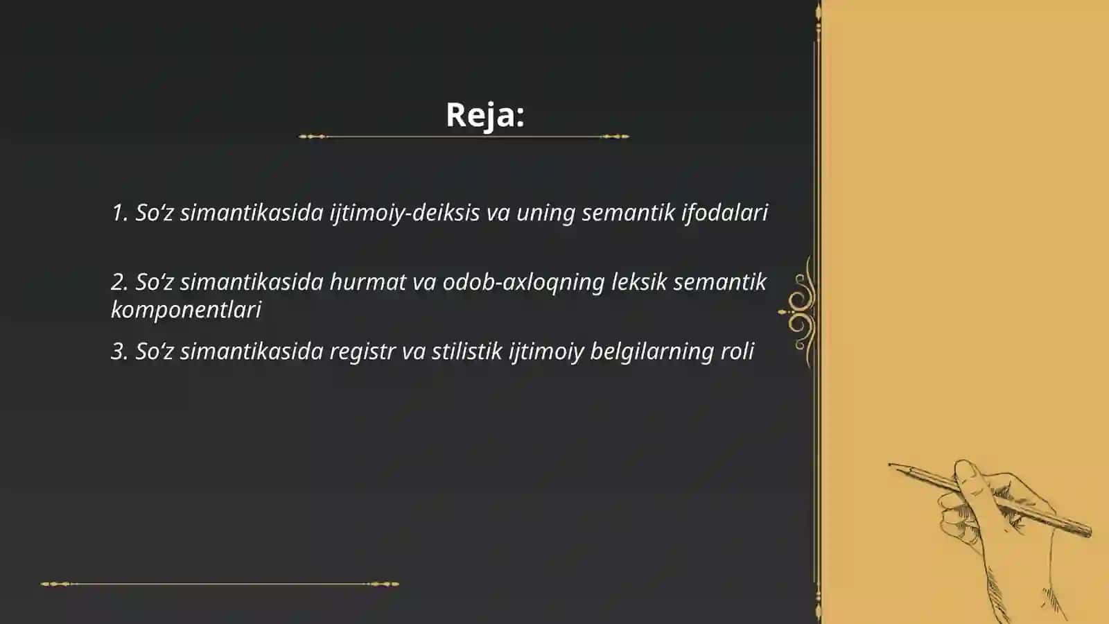 Soʻz simantikasida ijtimoiy komponentlar 2
