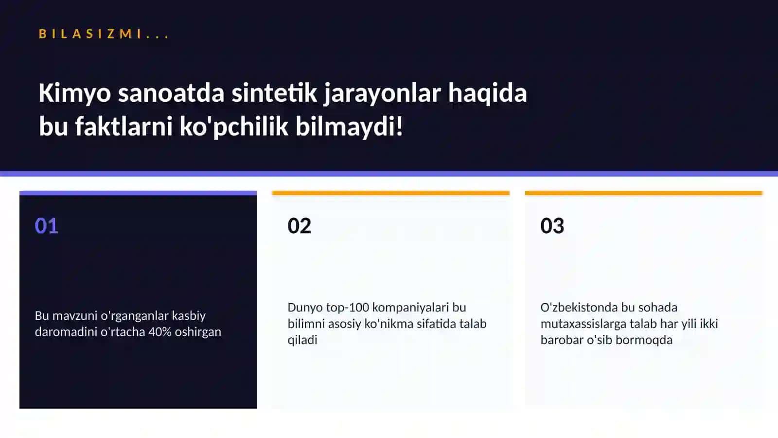 KIMYO SANOATDA SINTETIK JARAYONLAR 2