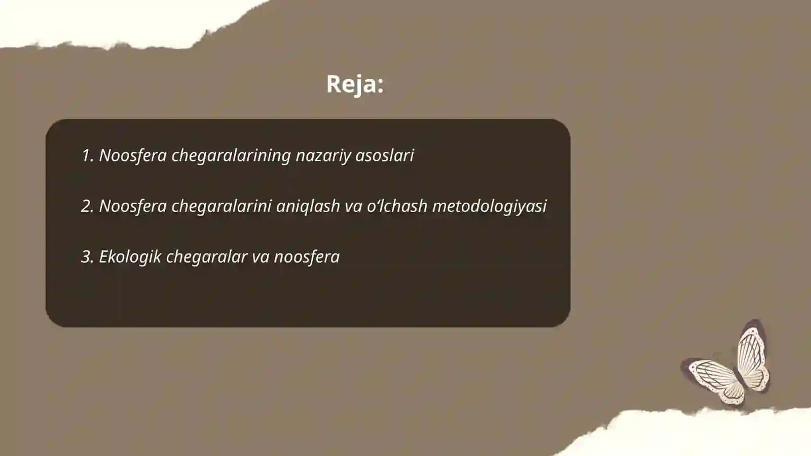 Noosfera chegaralari 2