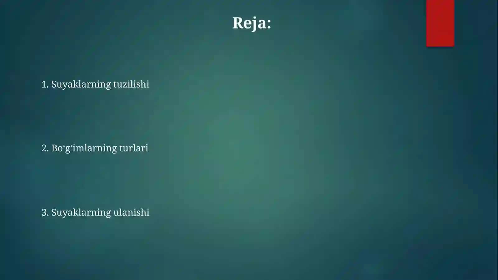 Suyaklarnituzilishiularningbirikishivabòģimturlari 2
