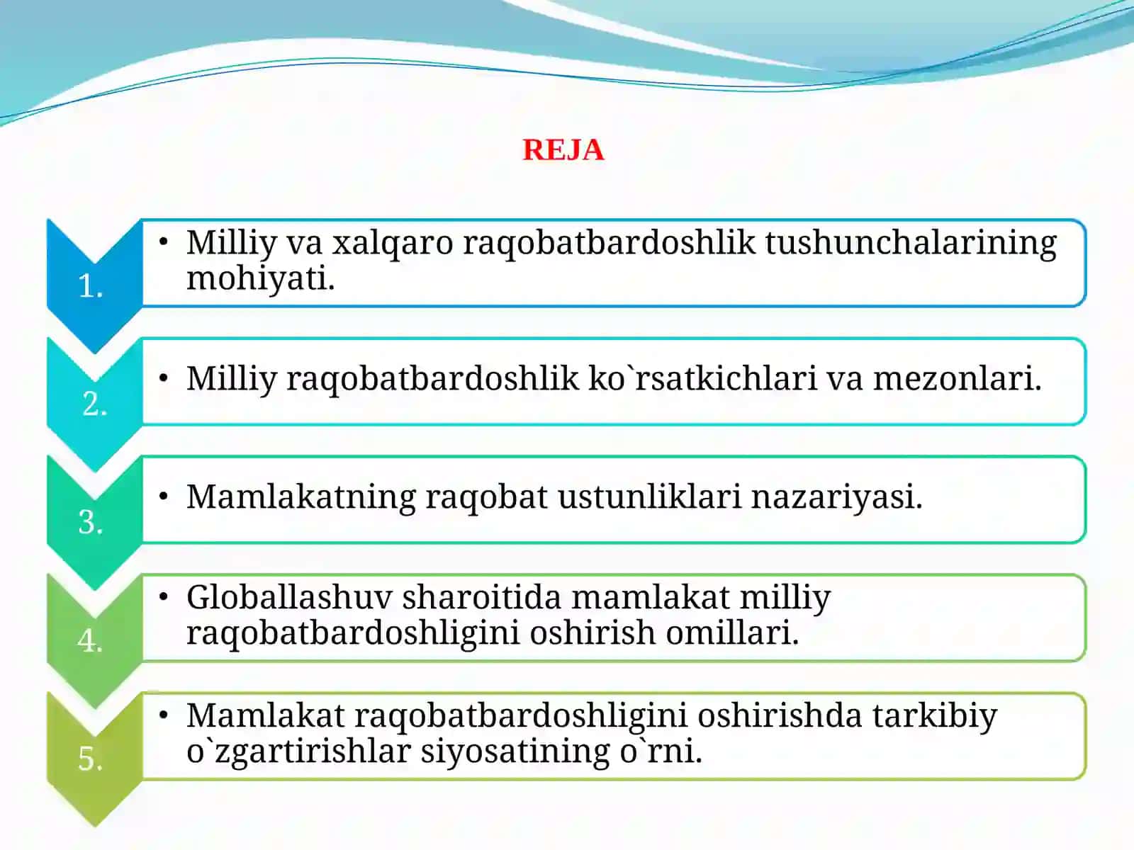 JAHON IQTISODIYOTINING SHAKLLANISH BOSQICHLARI 2