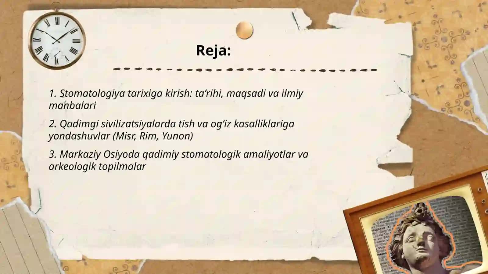 Stomatologiya tarixi 2