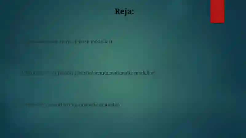 Moliyavi va iqtisodiy jarayonlarning modellari 2