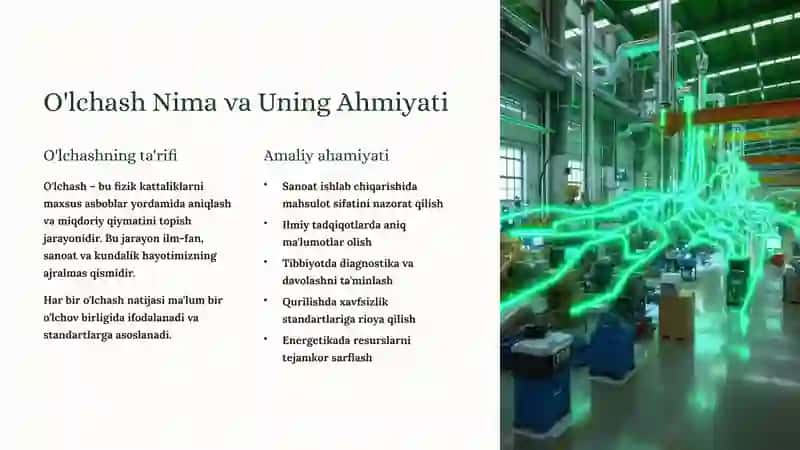 O'lchash Asboblarini Tuzilishi va Ishlatish Qoidalari 2