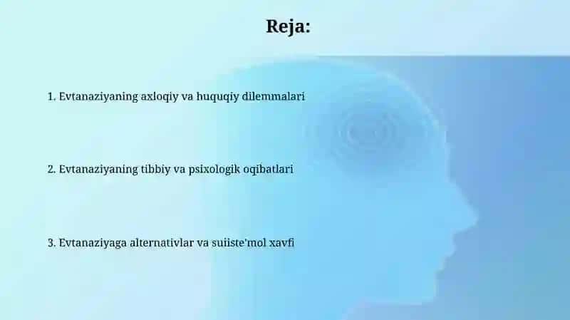 Evtanaziyamuammolari 2