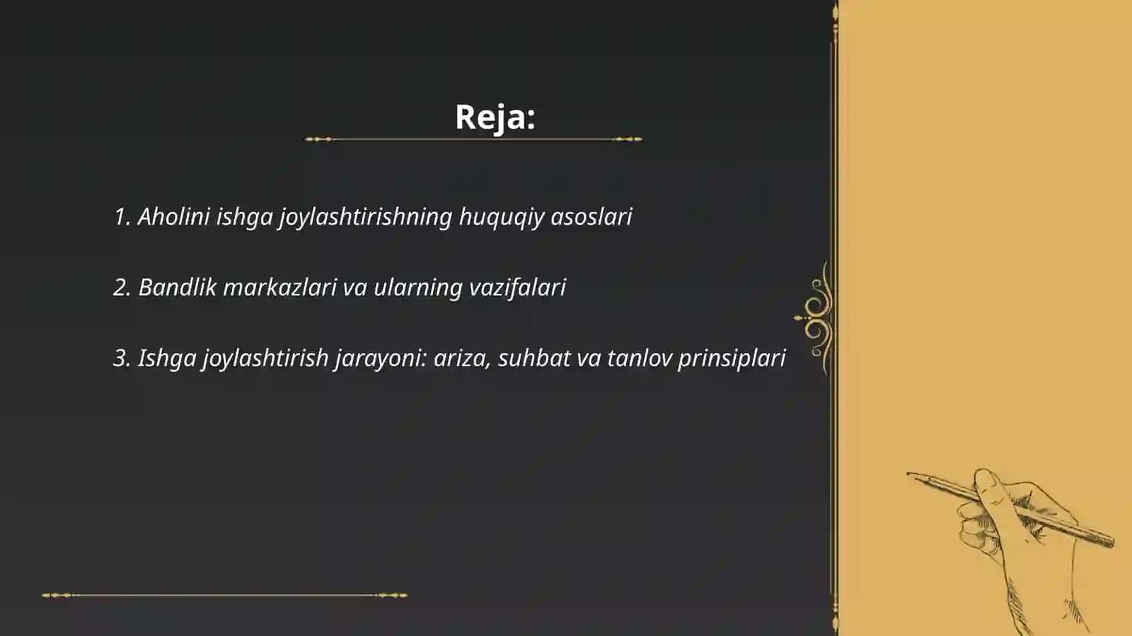 Aholini ishga joylashtirish 2