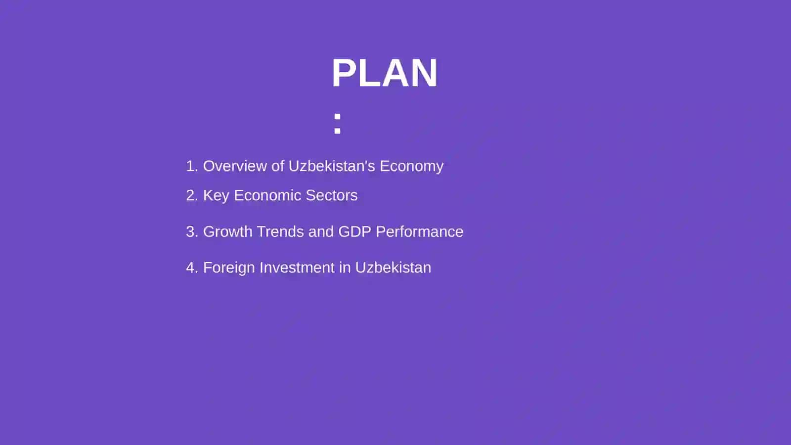 Overview of Uzbekistan's Economy 2