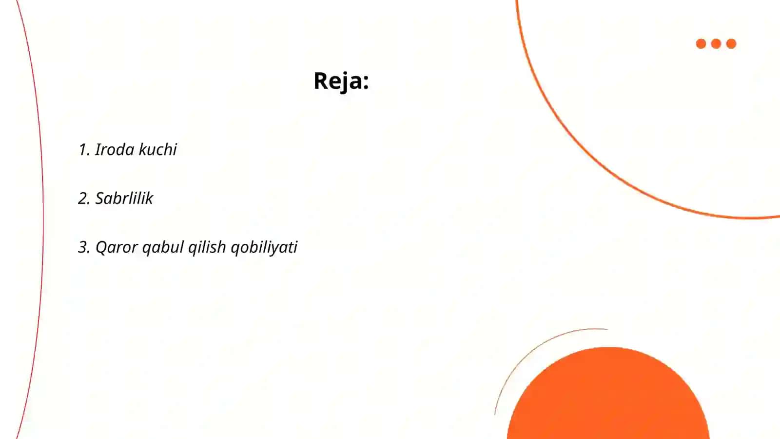 Shaxsning irodaviy sifatlari 2