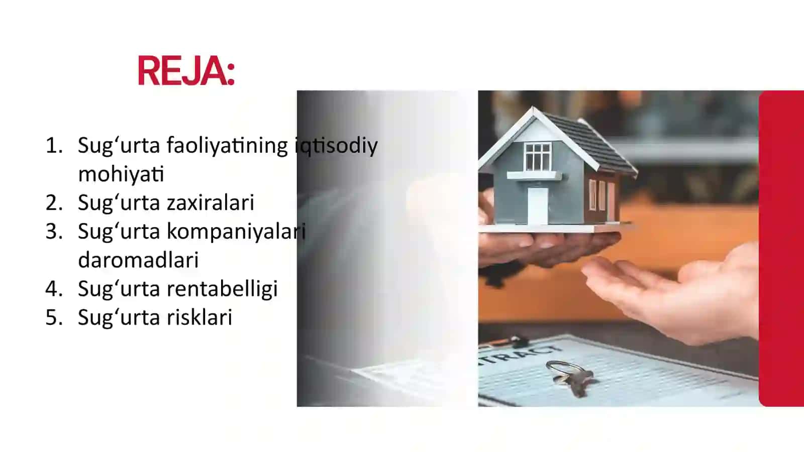 Sug‘urta Tashkilotlari Moliyasi va Moliyaviy Modellar 2