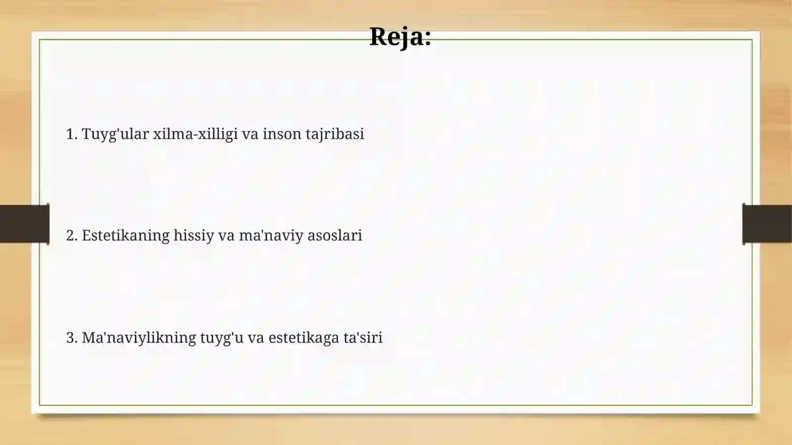 Tuyg'ularning rang-barangligi 2