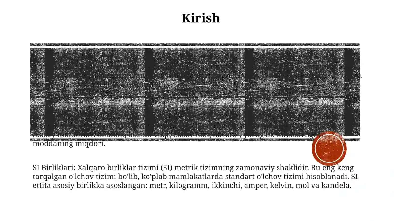 Yuza OʻLchov Birliklari 2
