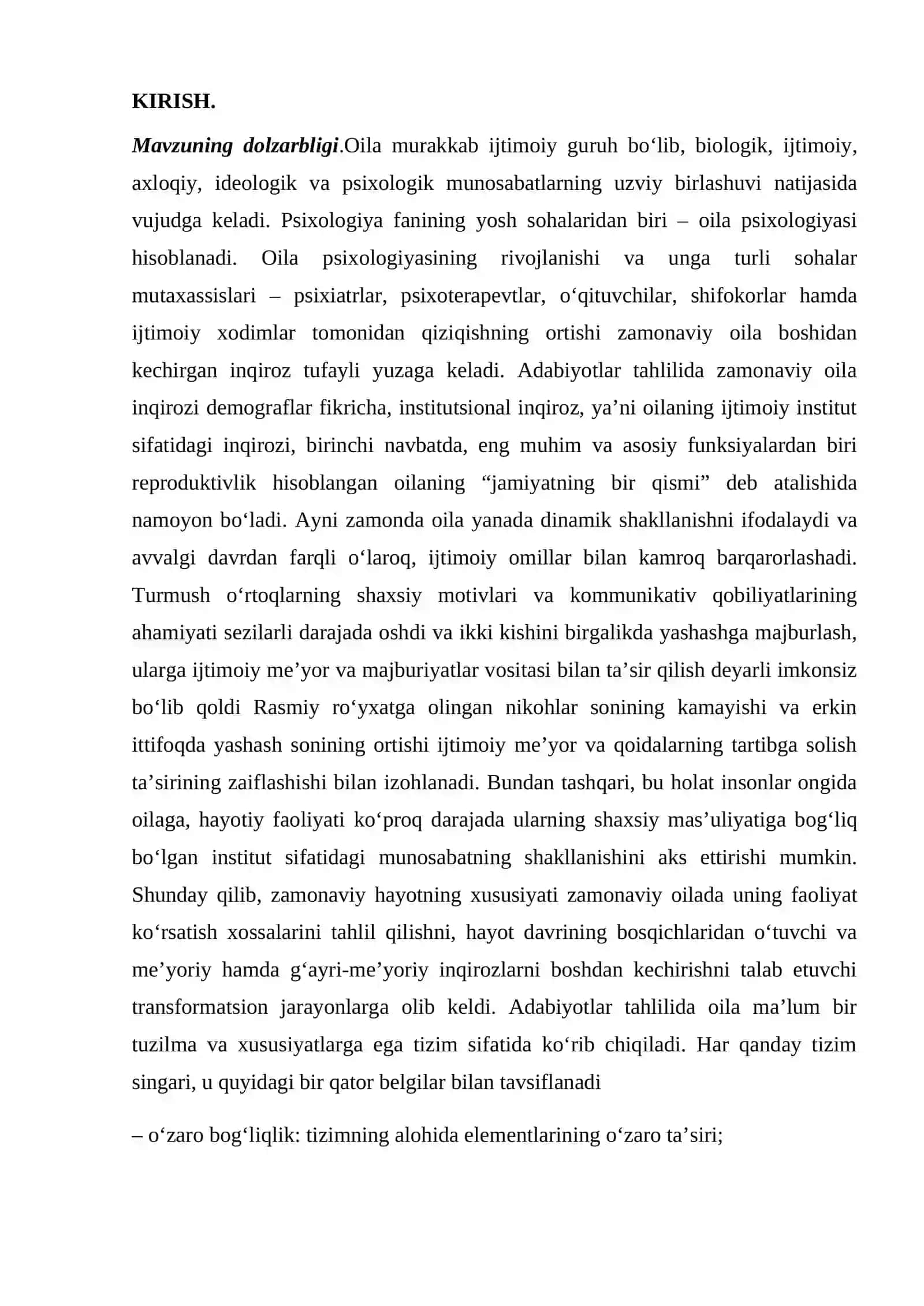 OILA TUZILMALAR TIPOLOGIYASI 2
