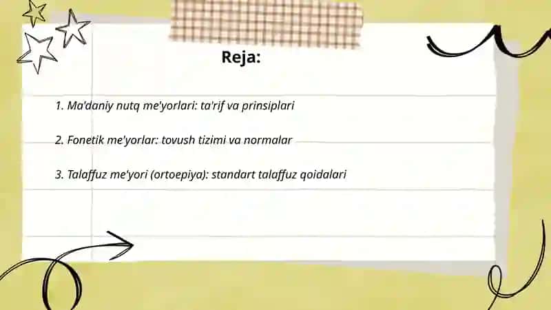 Ma'daniy nutq me'yorlari 2