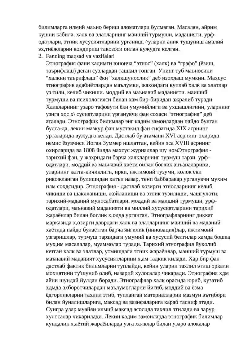 ETNOGENEZ VA O’ZBEK XALQINING ETNIK TARIXI 2